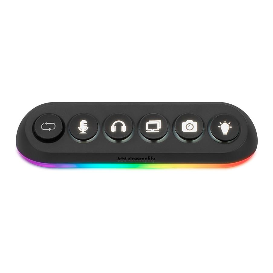 Hub USB Streamplify HUB DECK 5 / 4x USB 3.0 Type-A + 1x USB 2.0 / RGB / 12V / 24W – Zezë - 2