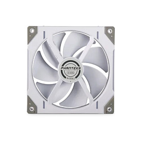 Ftohës për Kasë Phanteks D30-140 PWM Regular Airflow D-RGB / 140mm / 30mm / 250-1800 RPM / 71.93 CFM / 3.32 mmH₂O / 29.5 dBA / 30 LED D-RGB – Bardhë - 4