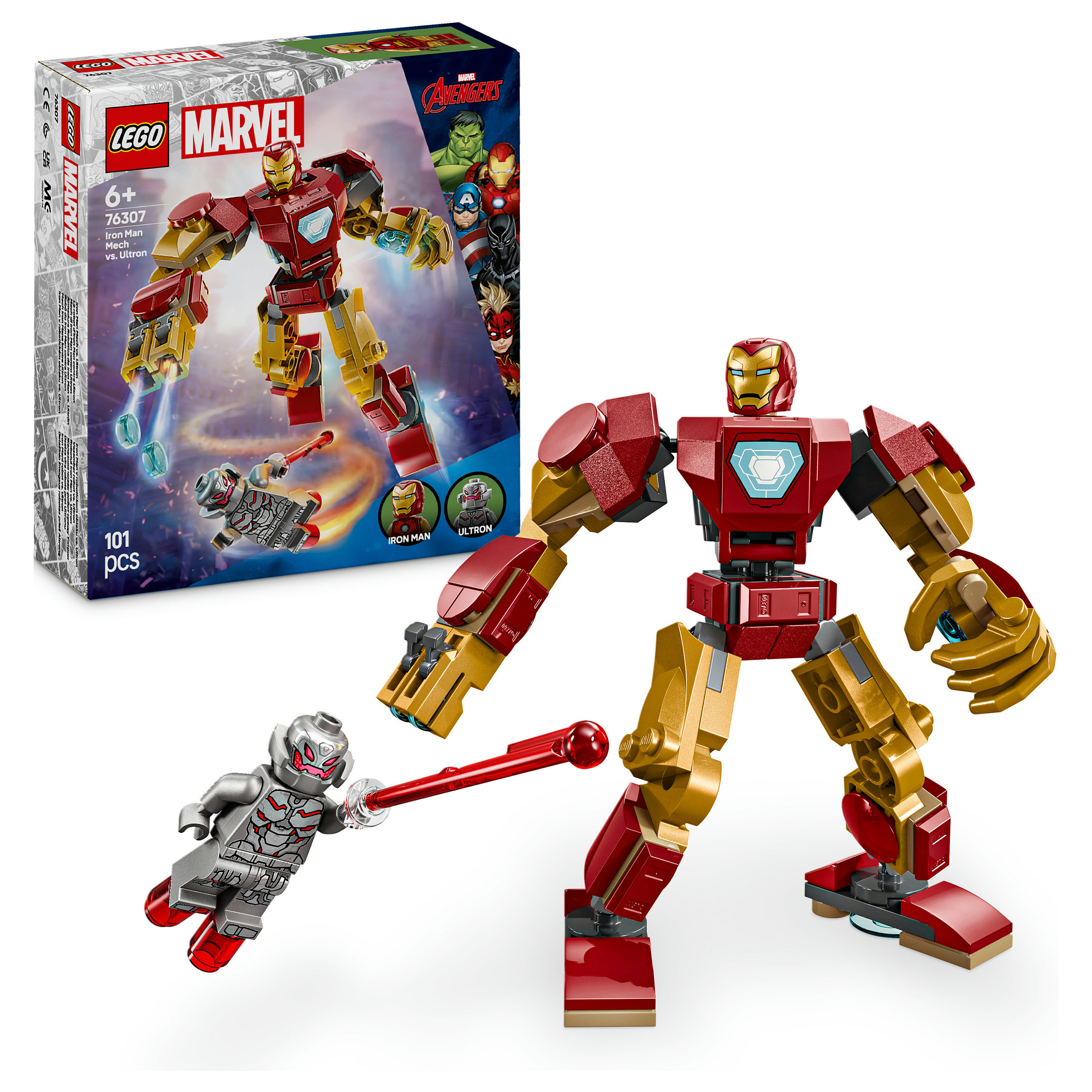 LEGO Iron Man Mech vs. Ultron - 14