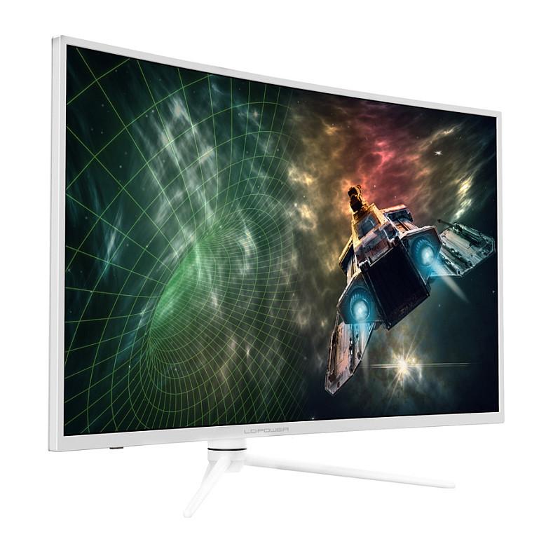 Monitor Gaming LC-Power LC-M39-QHD-165-C, 38.5", QHD VA Curved, 165Hz, 1ms, 2xHDMI+2xDP - Bardhë - 2