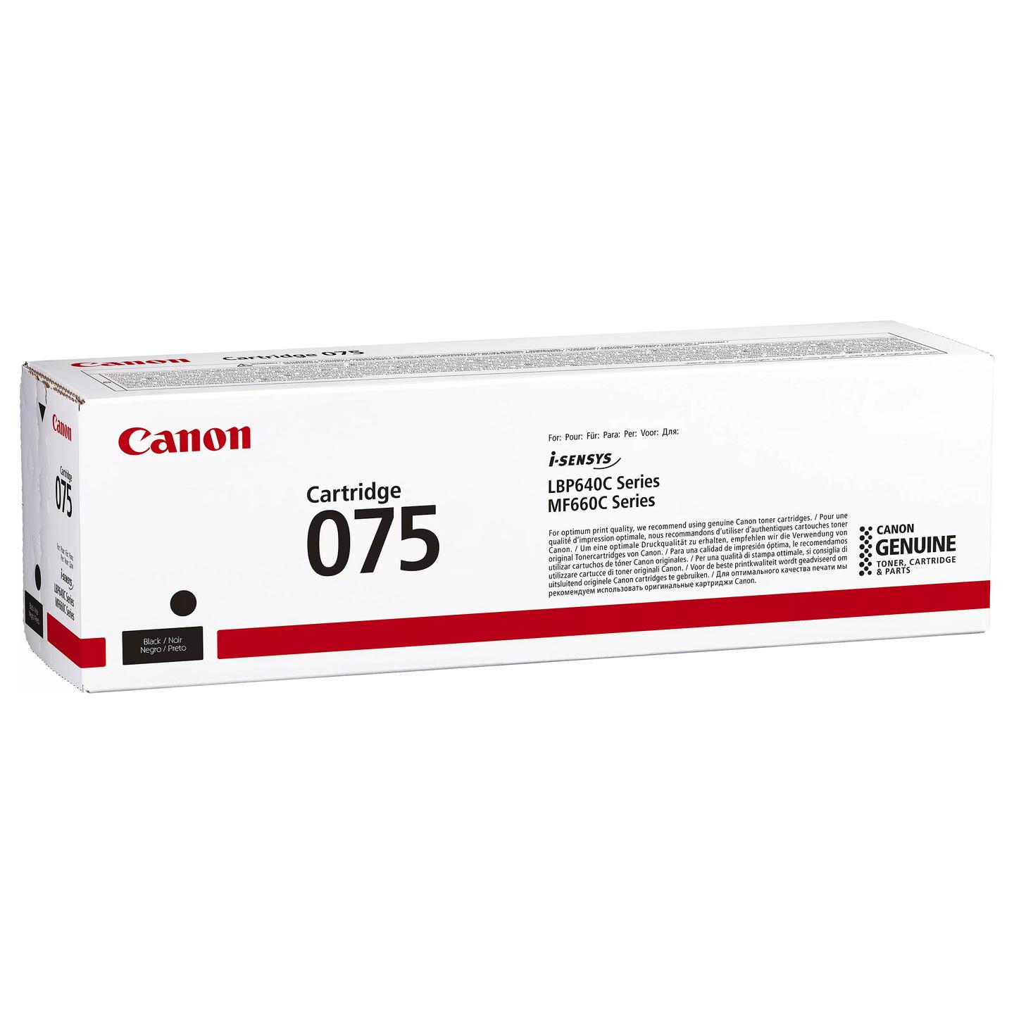 Toner Canon 075, 1400 faqe - Zezë - 2