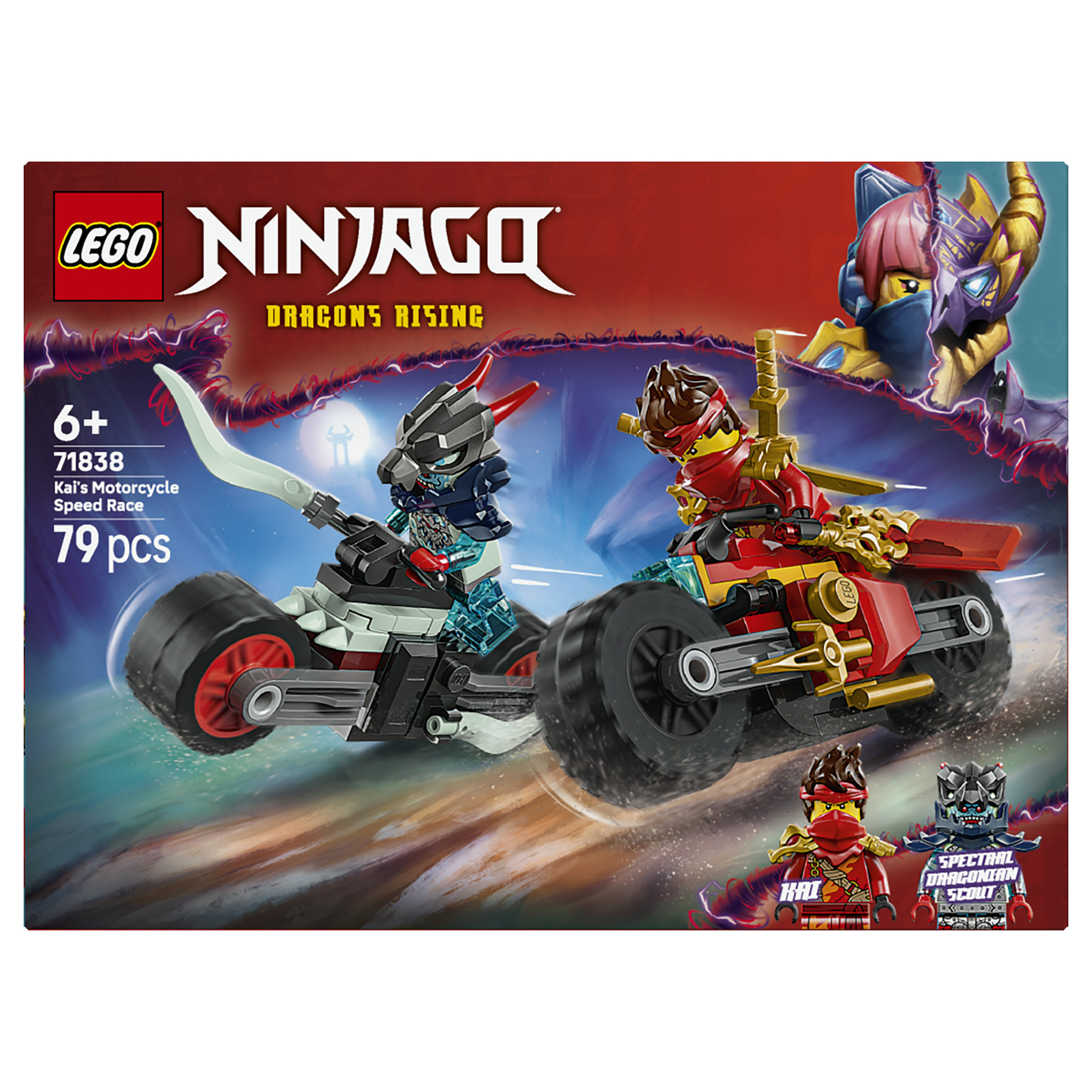 LEGO NINJAGO Kai's Motorcycle Speed Race - 26