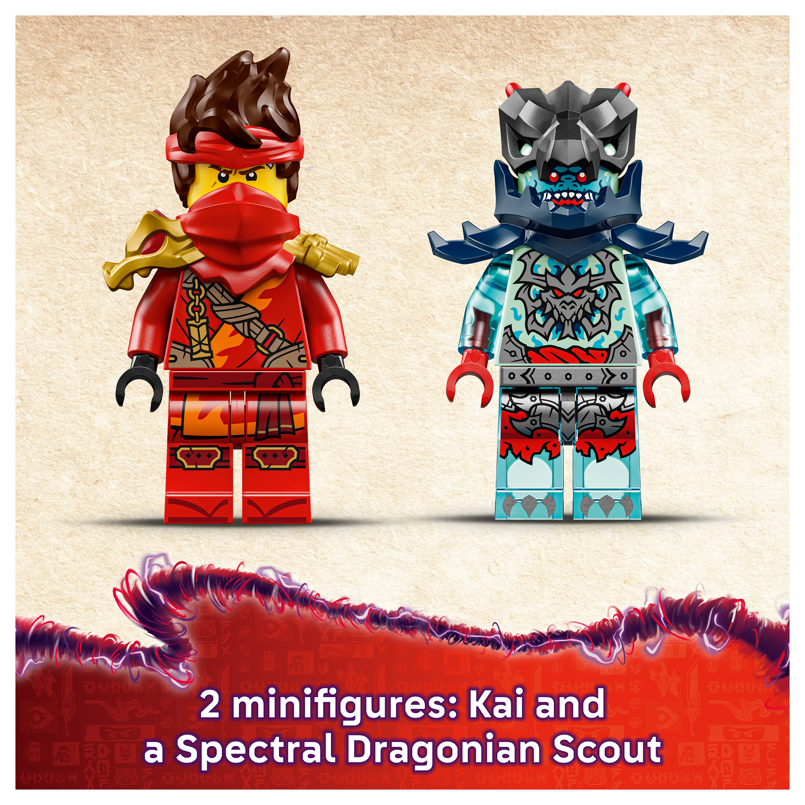 LEGO NINJAGO Kai's Motorcycle Speed Race - 20