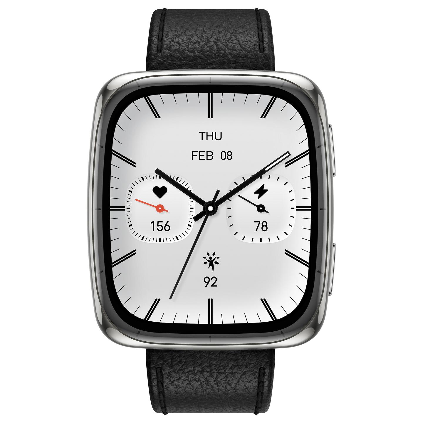 Orë e mençur Amazfit Active 2 / 1.75" AMOLED / 390 x 450 / GPS / NFC / Bluetooth 5.2 / 5 ATM / Monitorim Shëndeti - Zezë - 5