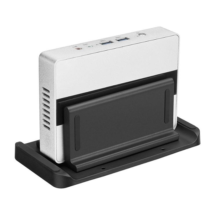 Mbajtëse për Kompjuter LogiLink BP0157 / Multifunksionale / për Thin Client / Montim nën Tavolinë - Zezë - 5
