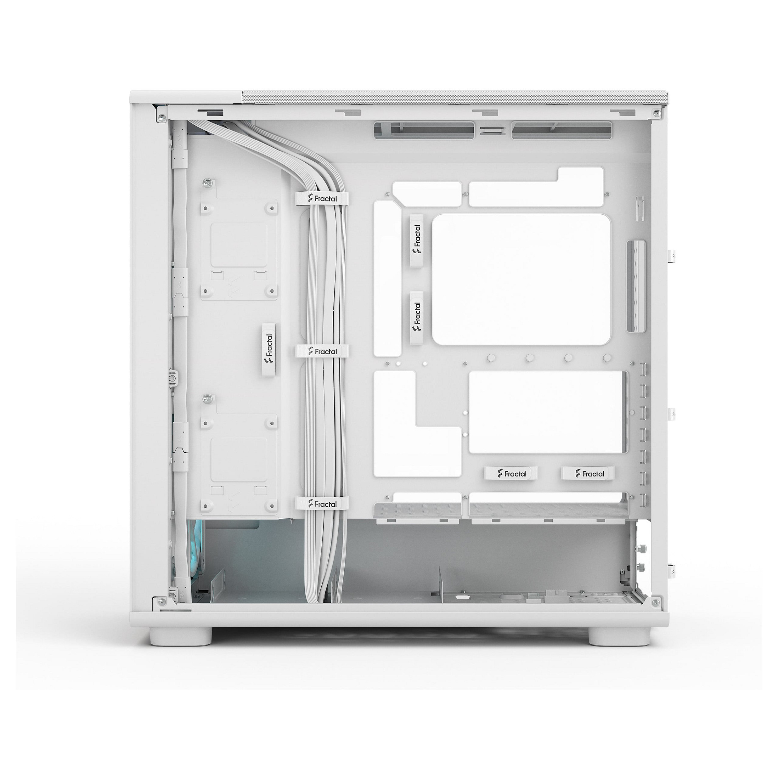Kasë PC Fractal Design Epoch XL / Mid Tower / E-ATX + ATX / 3x 140mm Fan / Tempered Glass - Bardhë - 13