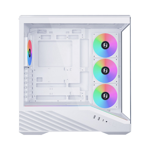 Kasë Lian Li VECTOR V100 / Midi Tower / ATX / ARGB / Tempered Glass - Bardhë - 3
