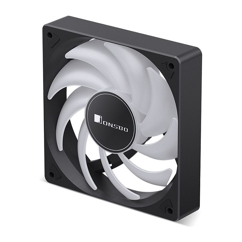 Ftohës për Kasë Jonsbo SL-120C / 120mm / 600-1500 RPM / RGB / 3-Pin – Zezë - 8