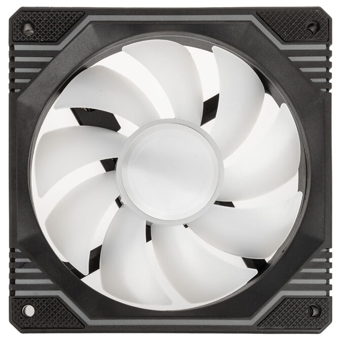 Ftohës për Kasë Kolink Umbra X / 120mm / 600-1600 RPM / PWM / ARGB / 103.63 m³/h / 2.46 mmH₂O / 24 dBA / Triple Pack – Zezë - 2