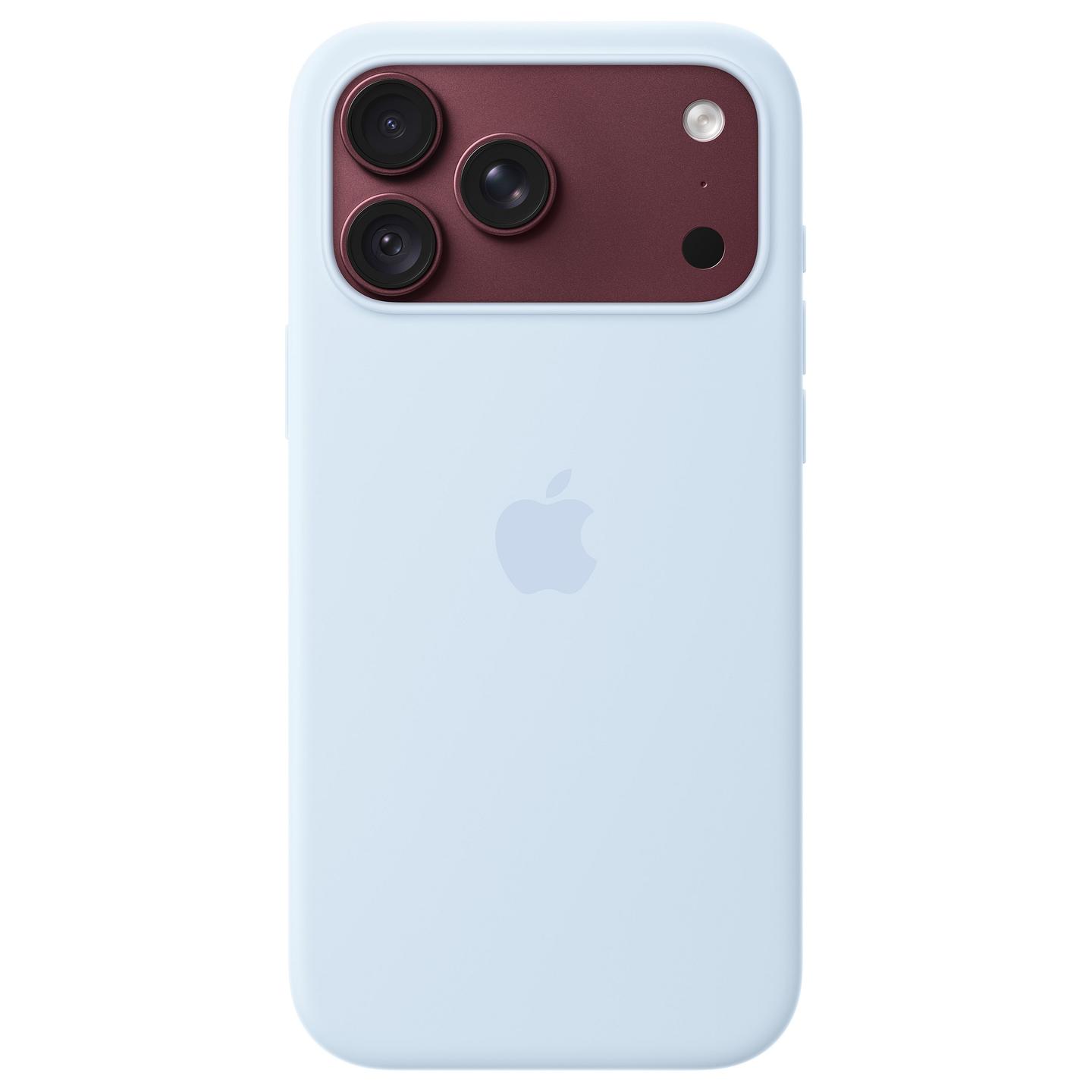 Case për Telefon Apple Silikon, MagSafe, iPhone 18 Pro Max - Periwinkle - 2