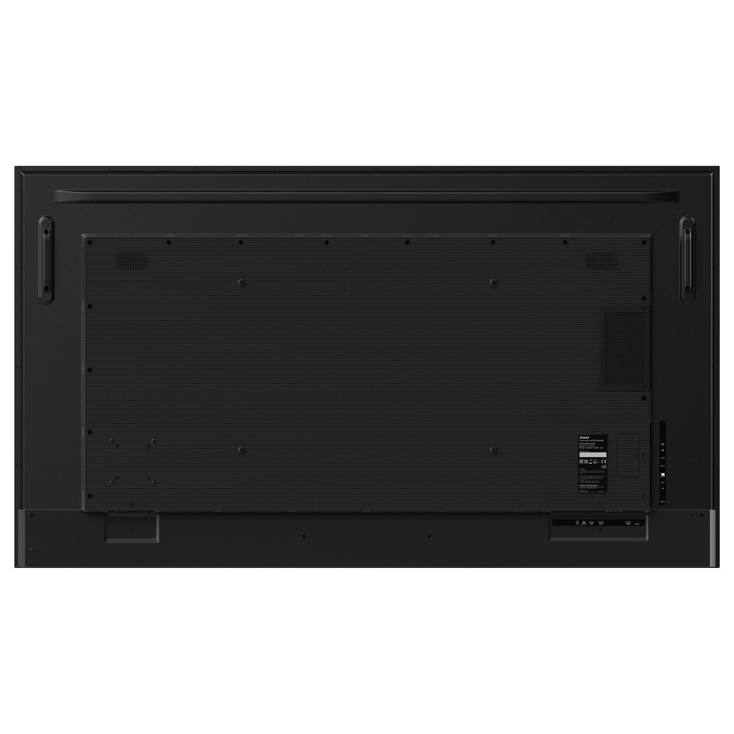 Digital Signage iiyama ProLite LH7575UHS-B1AG, 75", 4K UHD, IPS, 60Hz, 4GB, 32GB, 3× HDMI, DP, 2× USB - Zezë - 12