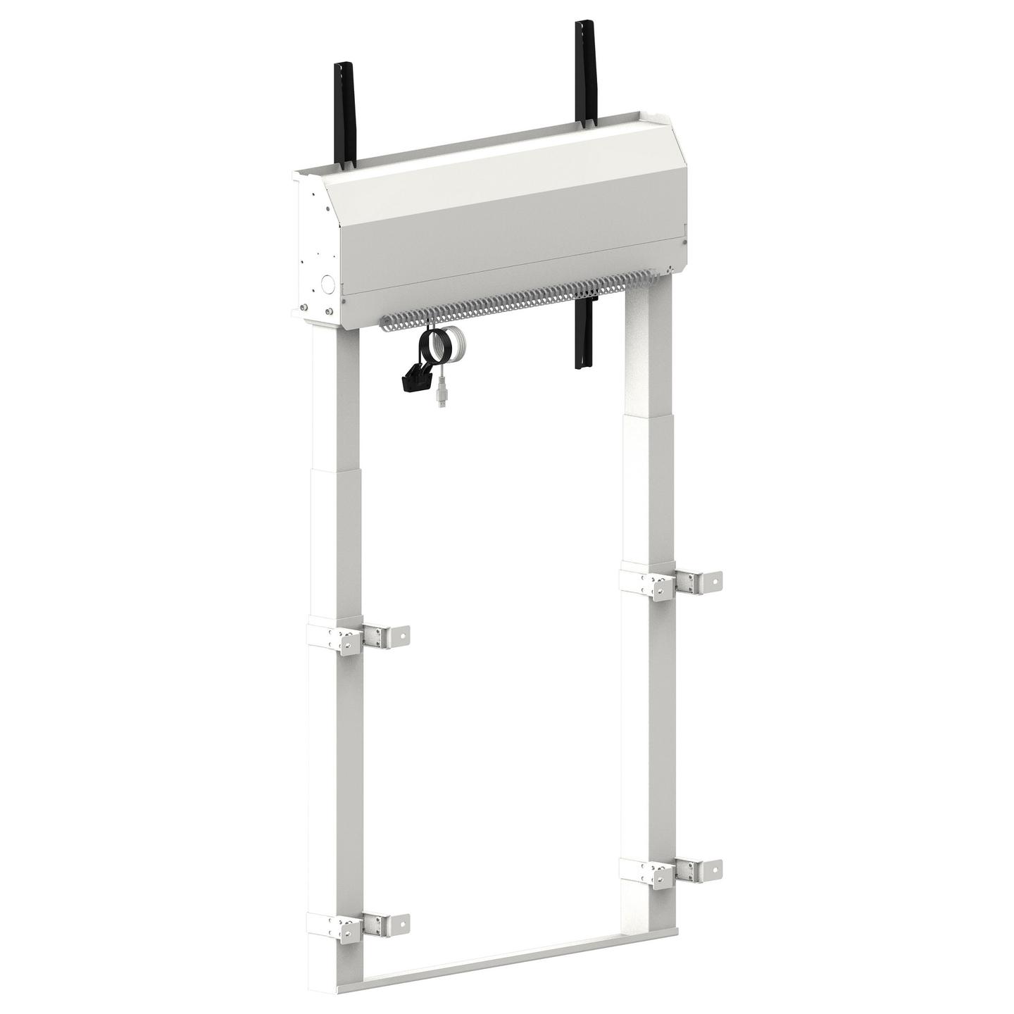 Mbajtëse për Monitor iiyama / 55″–105″ / deri në 120 kg / VESA deri në 800×600 mm / Elektrike - Bardhë - 16