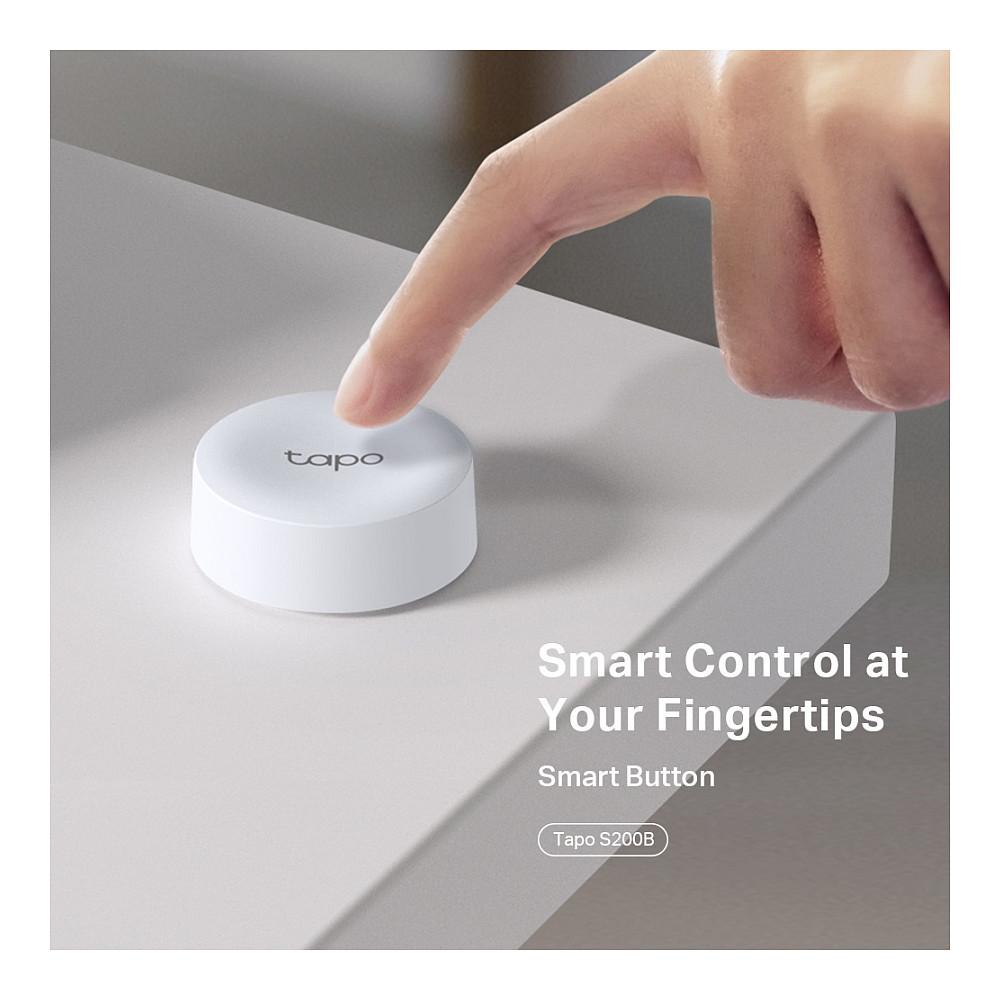 Buton Inteligjent TP-Link Tapo S200B, Wireless 868 MHz, CR2032, Kontroll me Prekje dhe Rrotullim - Bardhë - 2