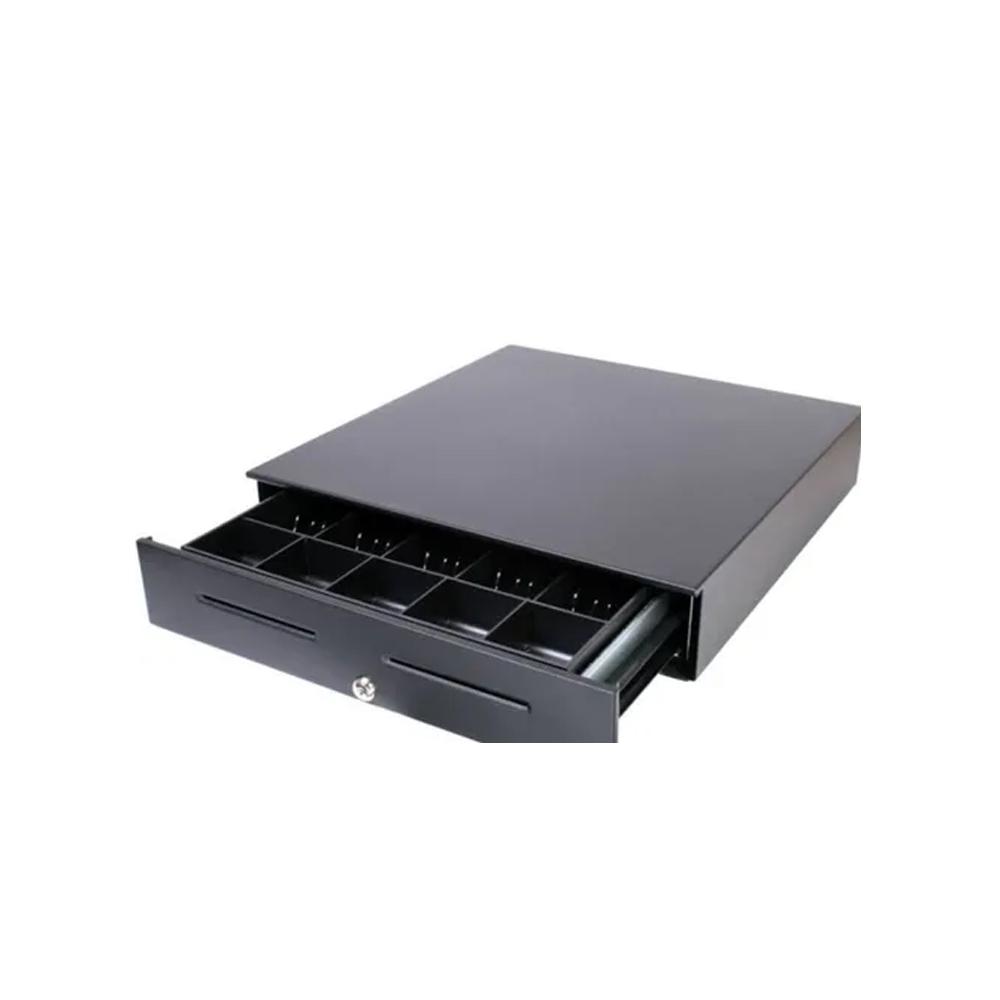 Kasë Metallic Cash Drawer POS System / 3-position key lock / 40.5*42 CM / e zezë