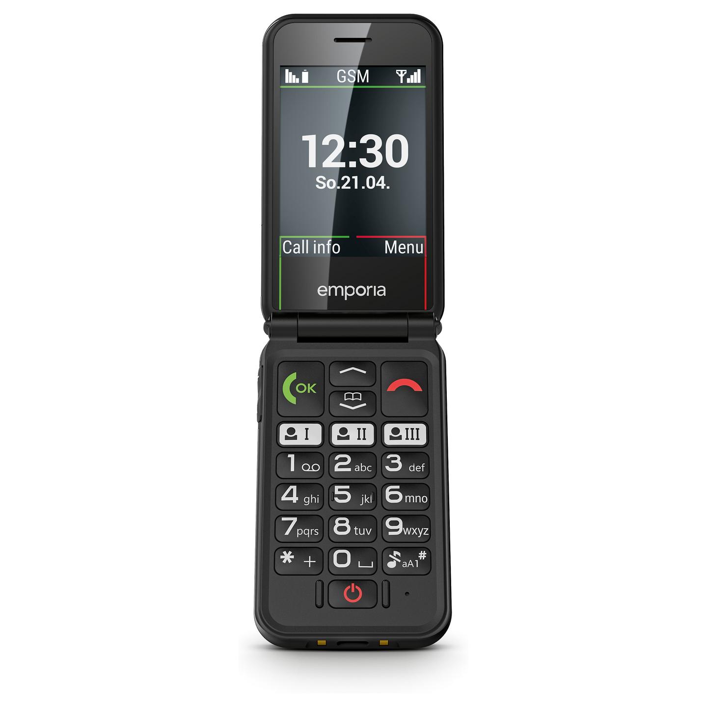 Telefon Emporia SIMPLICITYglam V3 / 2.8" / 2G / Nano SIM / Bluetooth 3.0 / USB-C / 1300 mAh / IP44 - Zezë - 4