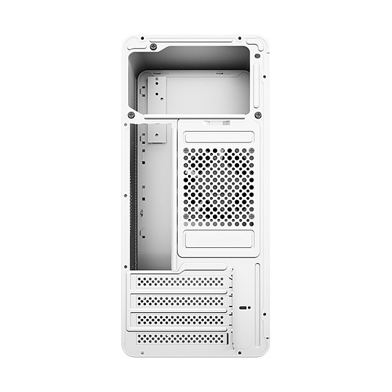 Kasë PC Aerocool CS110 / Mini Tower / Micro ATX / 1x 80mm Fan Support / SPCC / Steel Front - Bardhë - 3