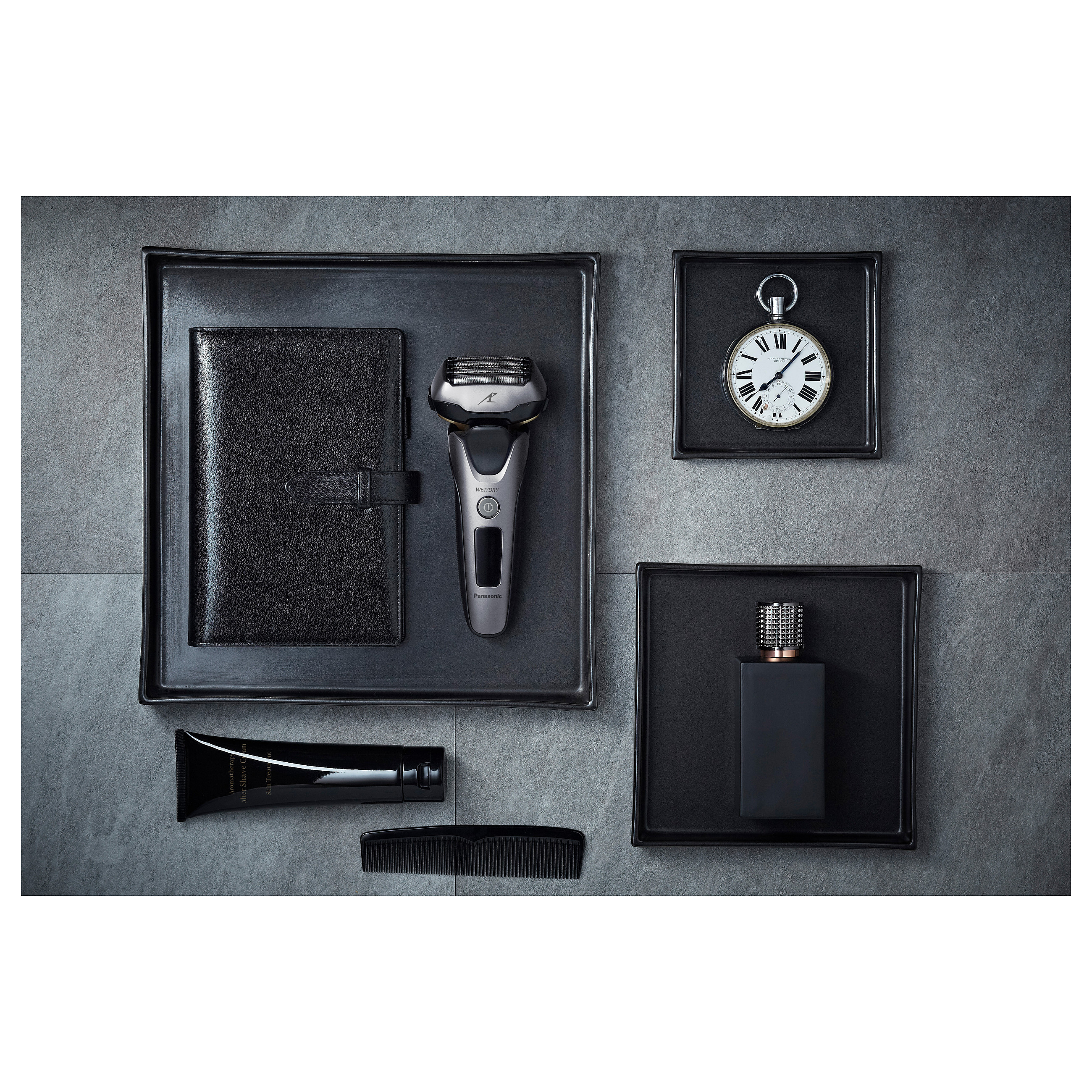 Makinë e rrojës elektrike Panasonic ES-LV69-S803 / Wet & Dry / 5 Tehe / 14.000 CPM / Multi-Flex 16 Drejtime / Beard Sensor / 50 min - Argjend/Zezë - 8