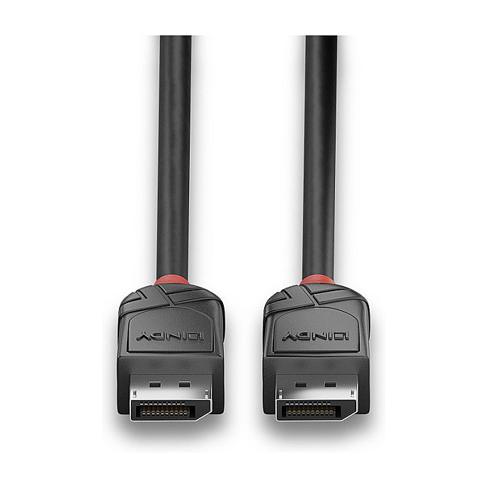 Kabllo DisplayPort Lindy 36494 / DisplayPort në DisplayPort / 1.5m / DisplayPort 1.2 / 4K 60Hz - Zezë - 4