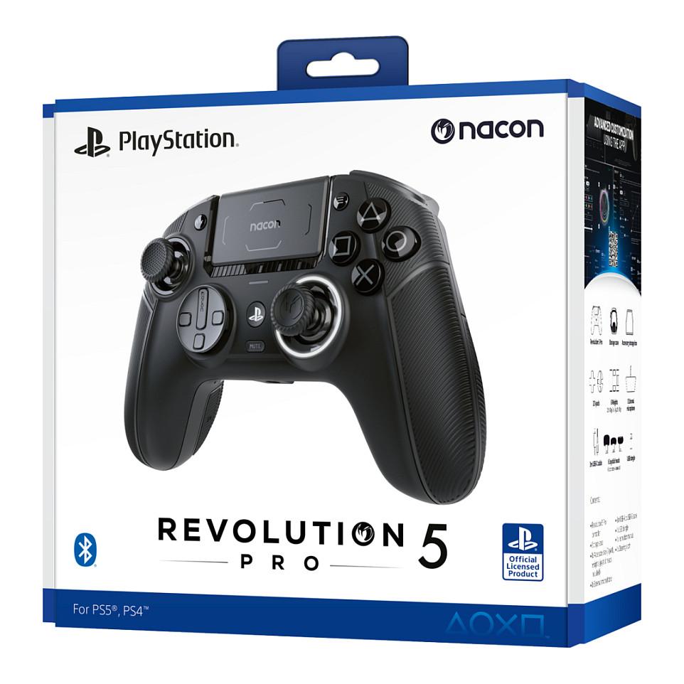 Kontroller për Sony Nacon Revolution 5 Pro / Wireless / PS5, PS4 & PC – Zezë - 7