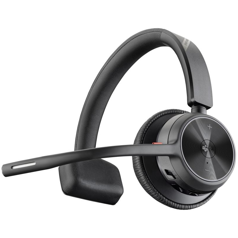 Kufje pa kabllo Poly Voyager 4310-M / Bluetooth 5.2 / Noise-Canceling / On-Ear / 2 Mikrofona / Stacion Karikimi - Zezë - 3