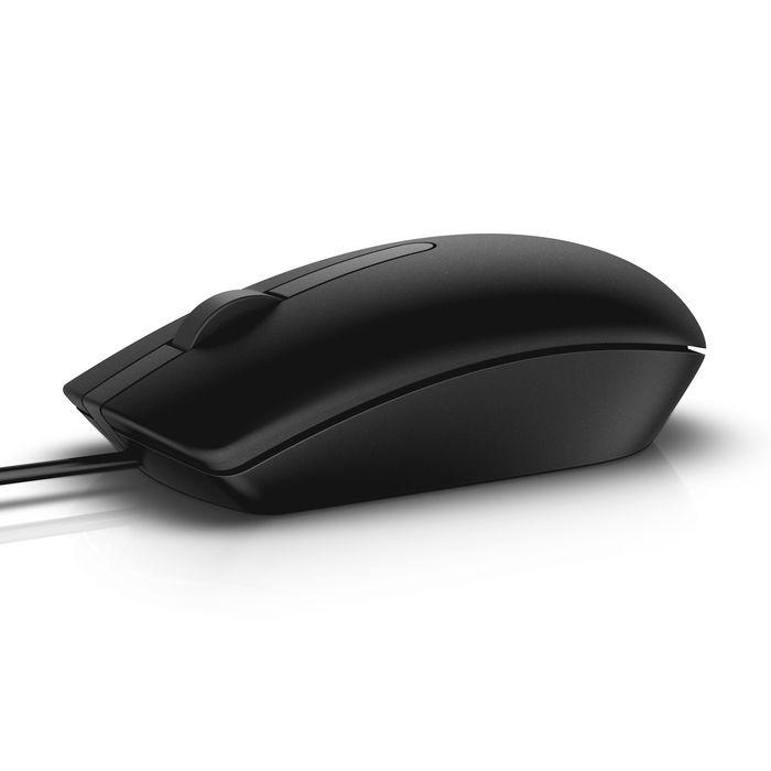 Maus me kabllo Dell MS116 / USB Type-A / 1000 DPI / 2 Butona / 1.8m - Zezë - 2