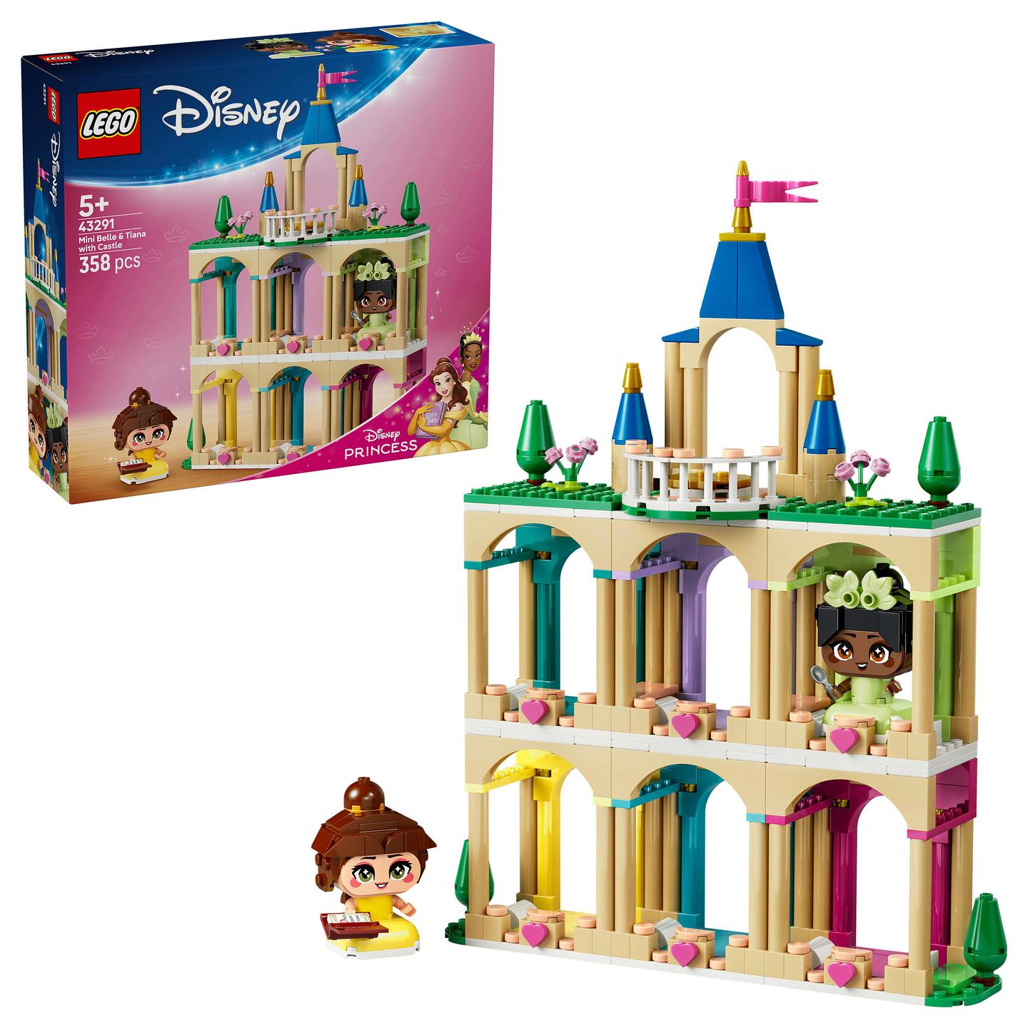 LEGO Disney Princess Mini Belle & Tiana with Castle 43291 - 14
