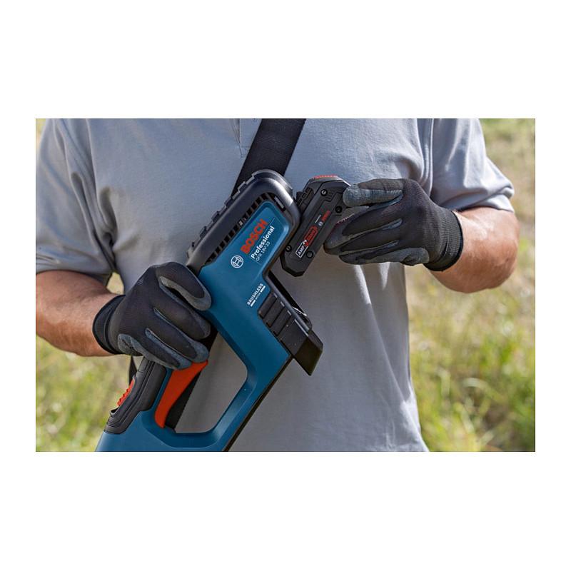 Kositëse Bari me Bateri Bosch Professional GFR 18V-23, 18V, Brushless, 33cm, 23cm, 4500–6400rpm - Blu/Zezë - 6