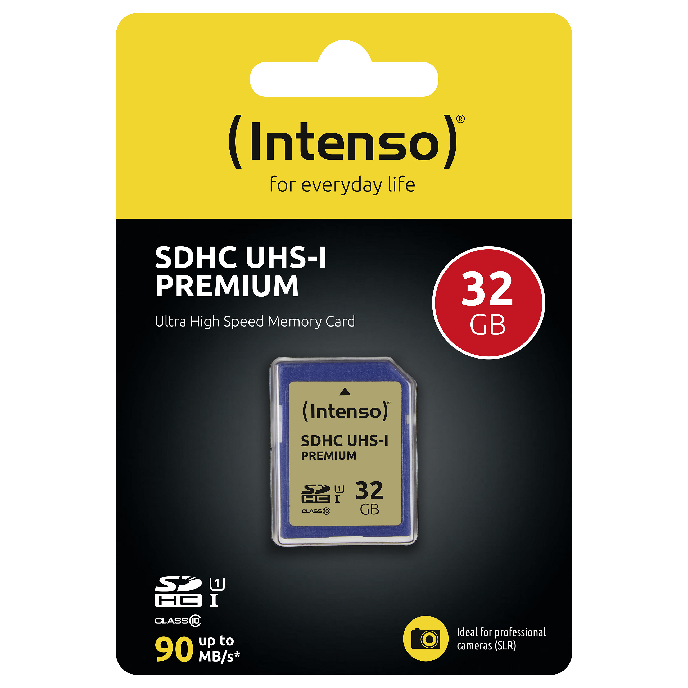 Kartë Memorie Intenso / 32GB / SDHC / UHS-I / Class 10 / U1 - 2