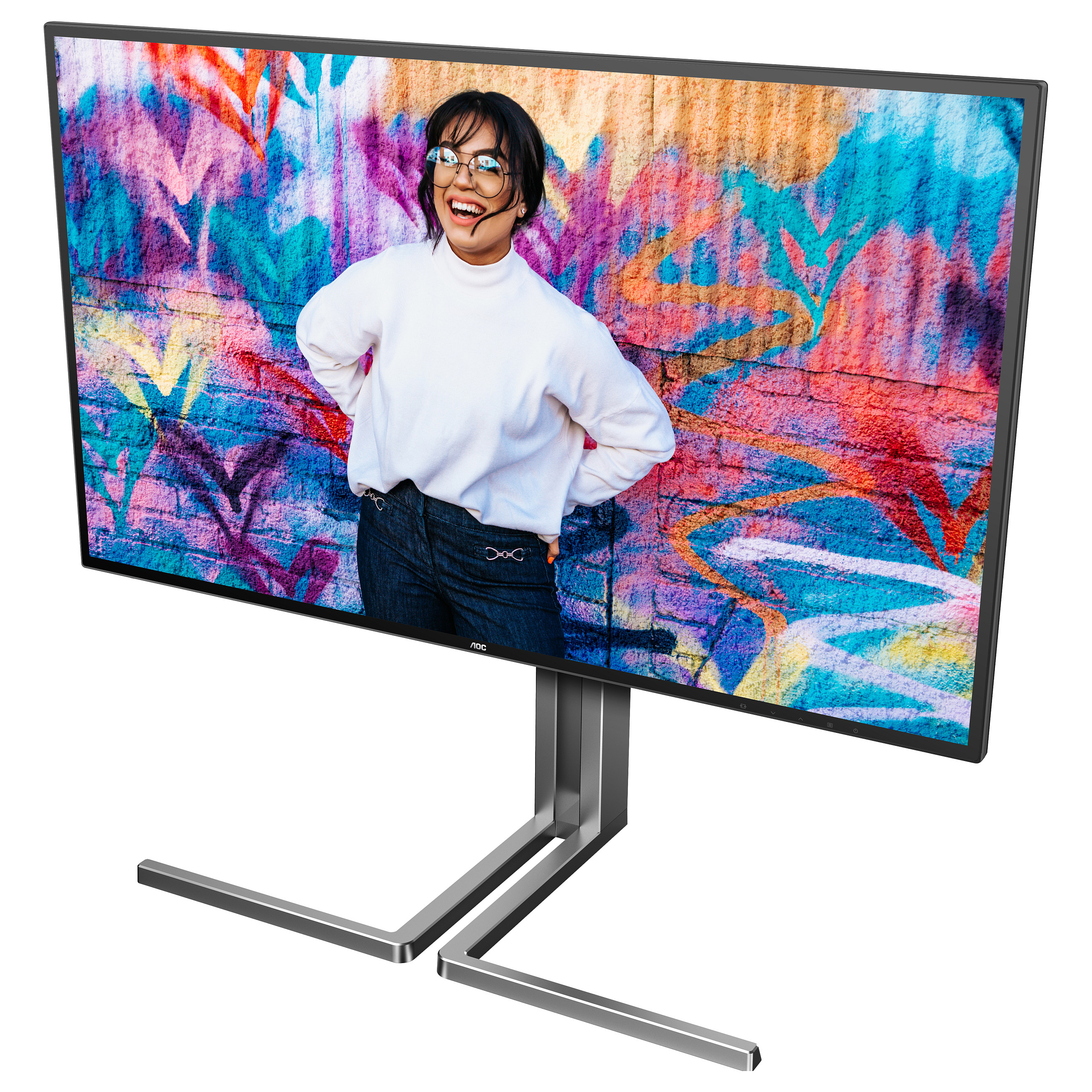 Monitor AOC U27U3CV / 27 Inch / 4K Ultra HD / 60Hz / 4ms / I zi - 6