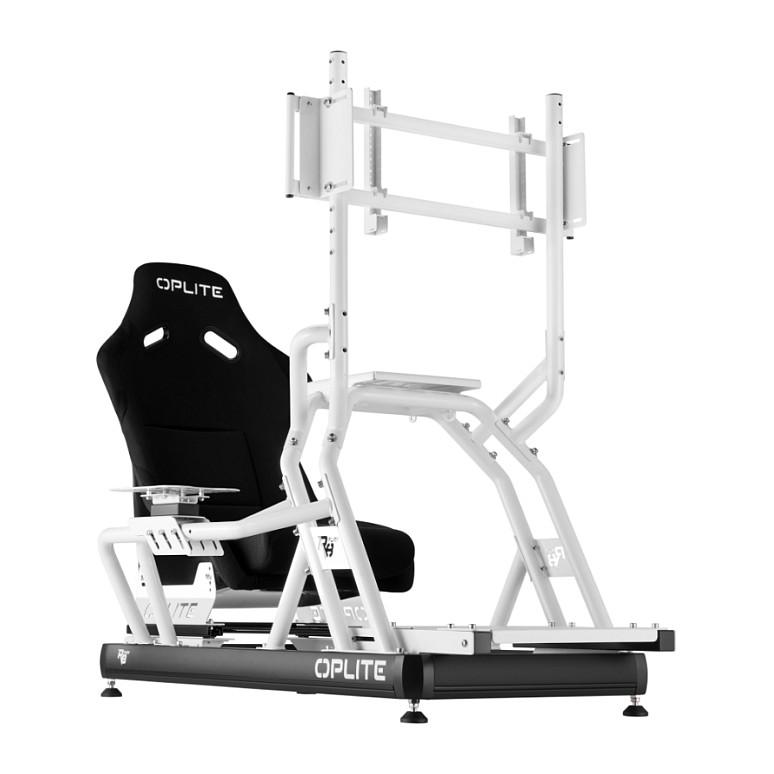 Mbajtëse për Monitor OPLITE R8 Single Monitor Mount / 100738 / OP-R8-SMMW / VESA / Deri 30 kg / Për R8 FURY / Çelik – Bardhë - 6
