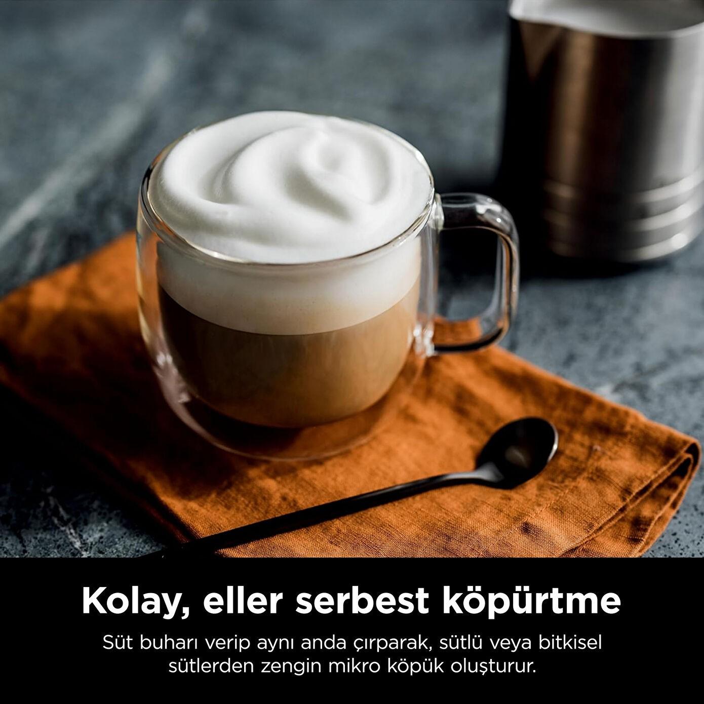 Aparat për Kafe Ninja Luxe Café Premier ES601EU, 1650 W, 2 L, Mulli i Integruar, Espresso dhe Cold Brew - Argjend/Zezë - 6