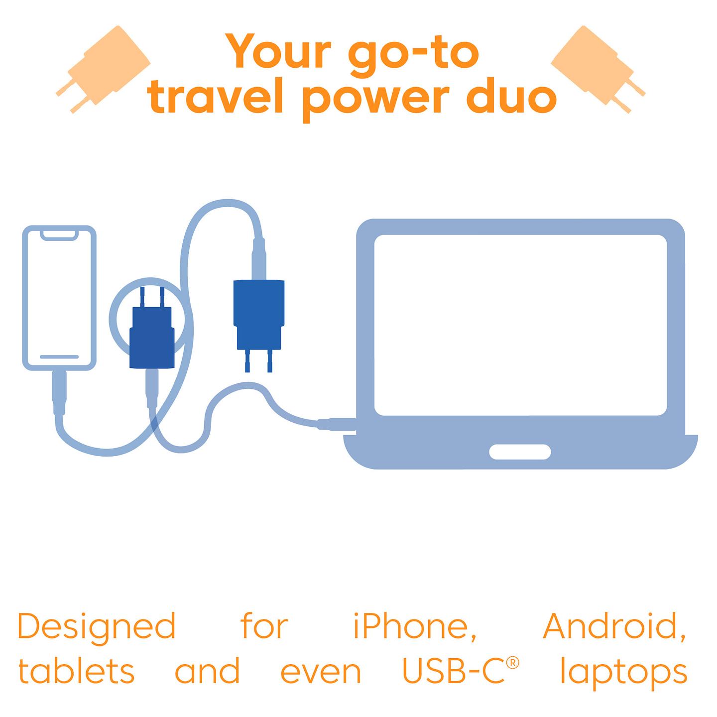 Karikues Club 3D CAC-3020 / 30W / 1x USB-C / PD 3.0 / 2-Pack - Bardhë - 4