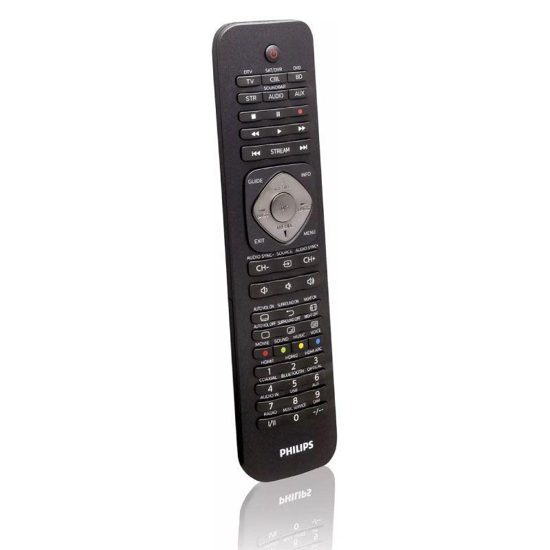 Telekomandë Universale Philips SRP5016/10, 6-në-1, Funksion Learning, Rreze 10m - Zezë - 2