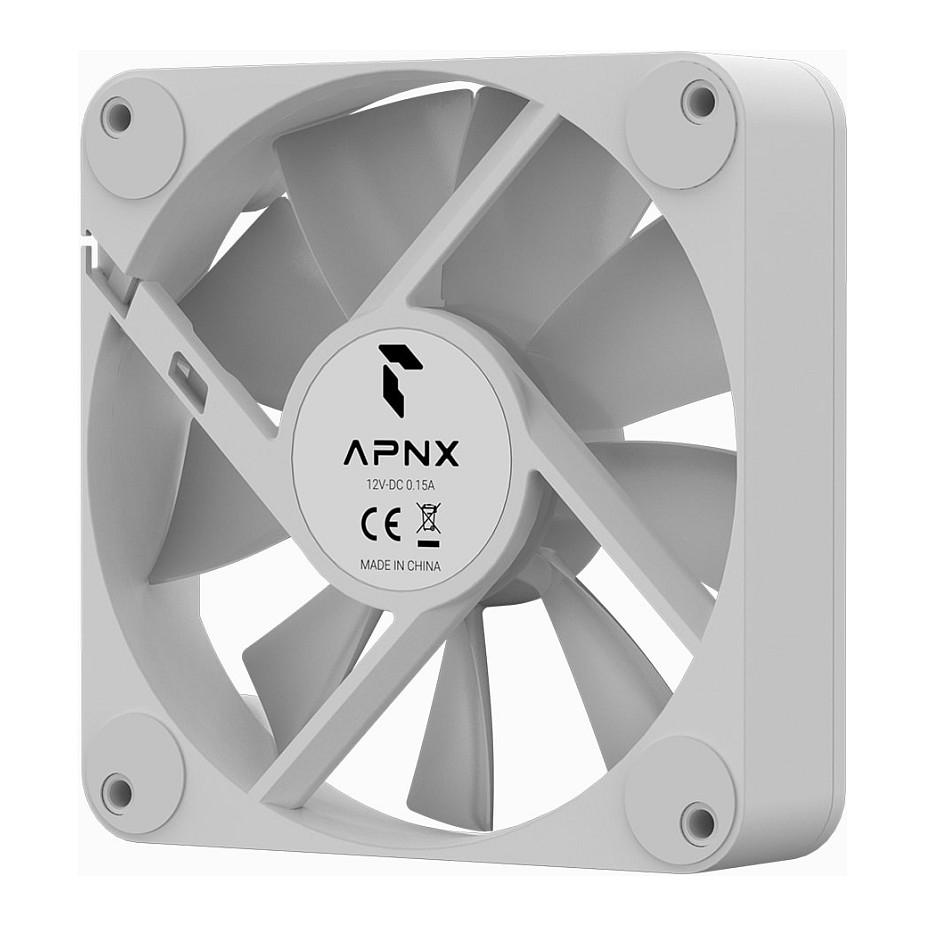 Ftohës për Kasë APNX FP1-120 / 120mm / 1600 RPM / PWM / ARGB – Bardhë - 8