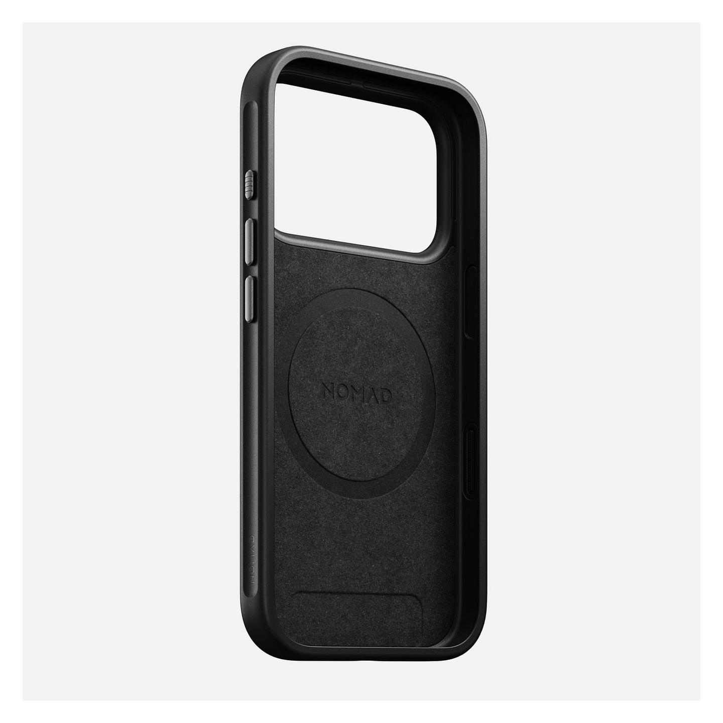 Aksesorë për telefon Nomad Modern Leather / Case / MagSafe / Qi2 / iPhone 17 Pro - Kafe - 4