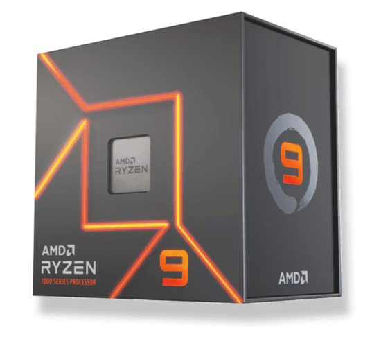 Procesor AMD Ryzen 9 7900X / 12 Bërthama / 24 Threads / 4.7GHz / Turbo-5.6GHz / 76 MB Cache / AM5 - Box