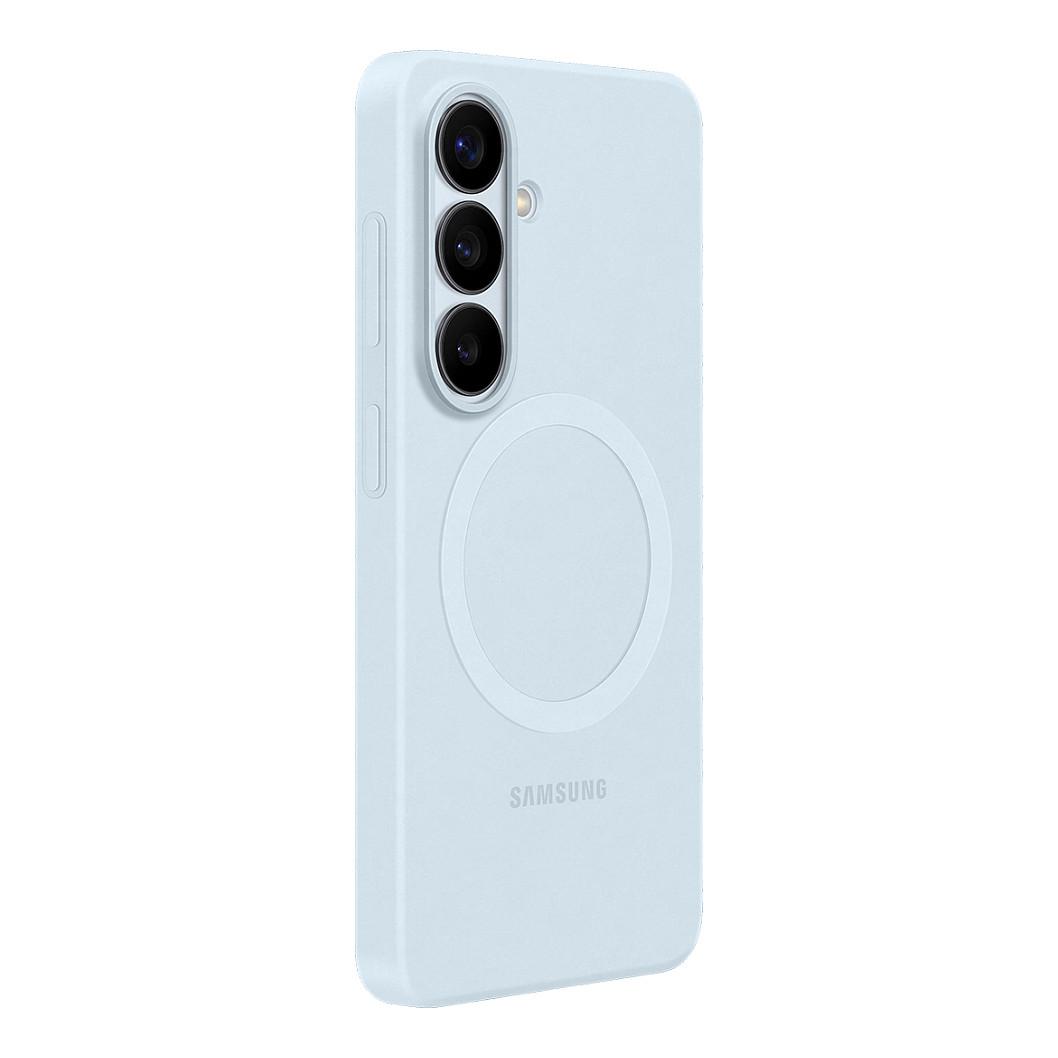 Aksesorë për telefon Samsung Silicone Magnet Case / Galaxy S26 / Silikon / Magnet i Integruar - Blu e Çelët - 2
