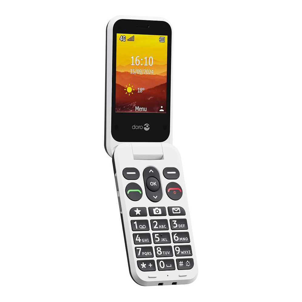 Telefon Doro Leva L30 - Black whie - 4