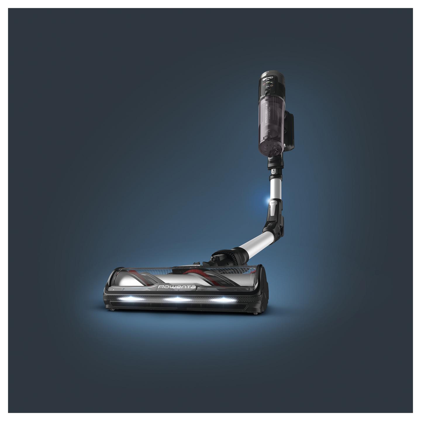 Fshesë Elektrike Rowenta X-Force Flex 13.60 Allergy RH9A36WV, Pa Kabllo, 150 AW, 0.65L, Autonomi deri në 60 Minuta, Bateri Li-Ion – Zezë/Argjend - 2