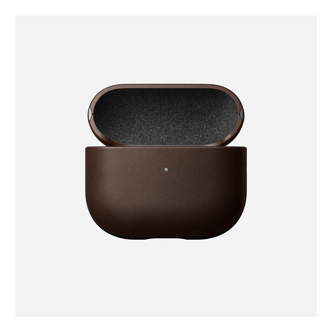 Aksesorë për Kufje Nomad NM01001485 / Modern Leather Case / AirPods 3rd Generation / Wireless Charging - Kafe - 6