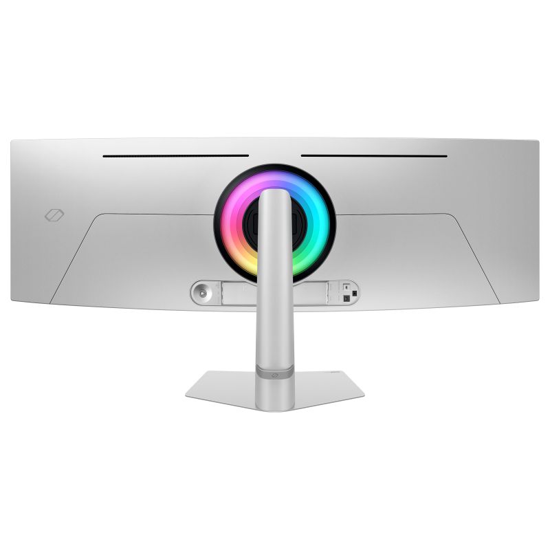 Monitor Gaming Samsung Odyssey OLED G9 G93SD 49″ / DQHD 5120×1440 / OLED / 240Hz / 0.03ms / Curved / USB C, HDMI, DP – Silver - 2
