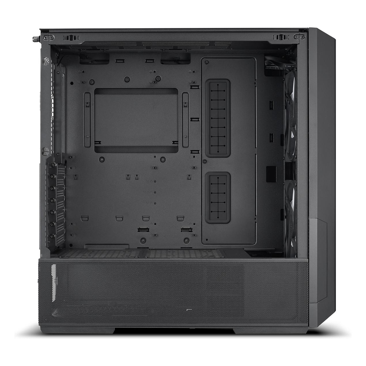 Kasë Lian Li LANCOOL 216 / E-ATX Mid-Tower / 2x160mm PWM (Para) + 1x140mm PWM (Prapa) / 2xUSB Type-A + USB Type-C / Xham i Temperuar + Panel Mesh – Zezë - 3