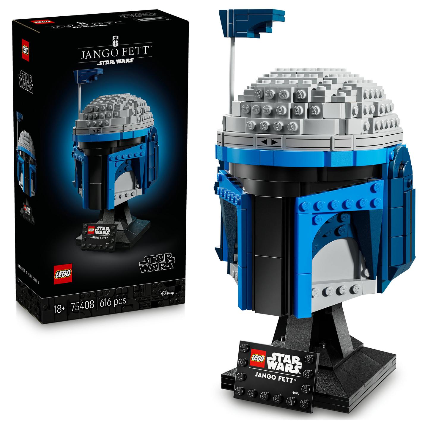 LEGO Star Wars Jango Fett Helmet 75408 - 7