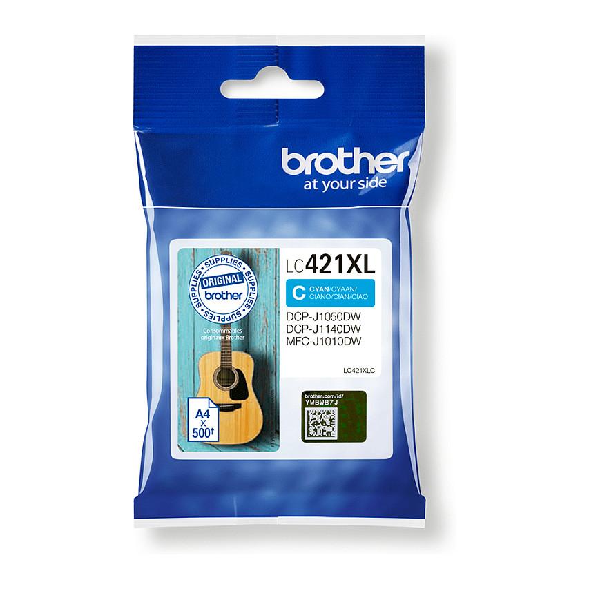 Ink Brother LC-421XLC, 500 faqe - Blu