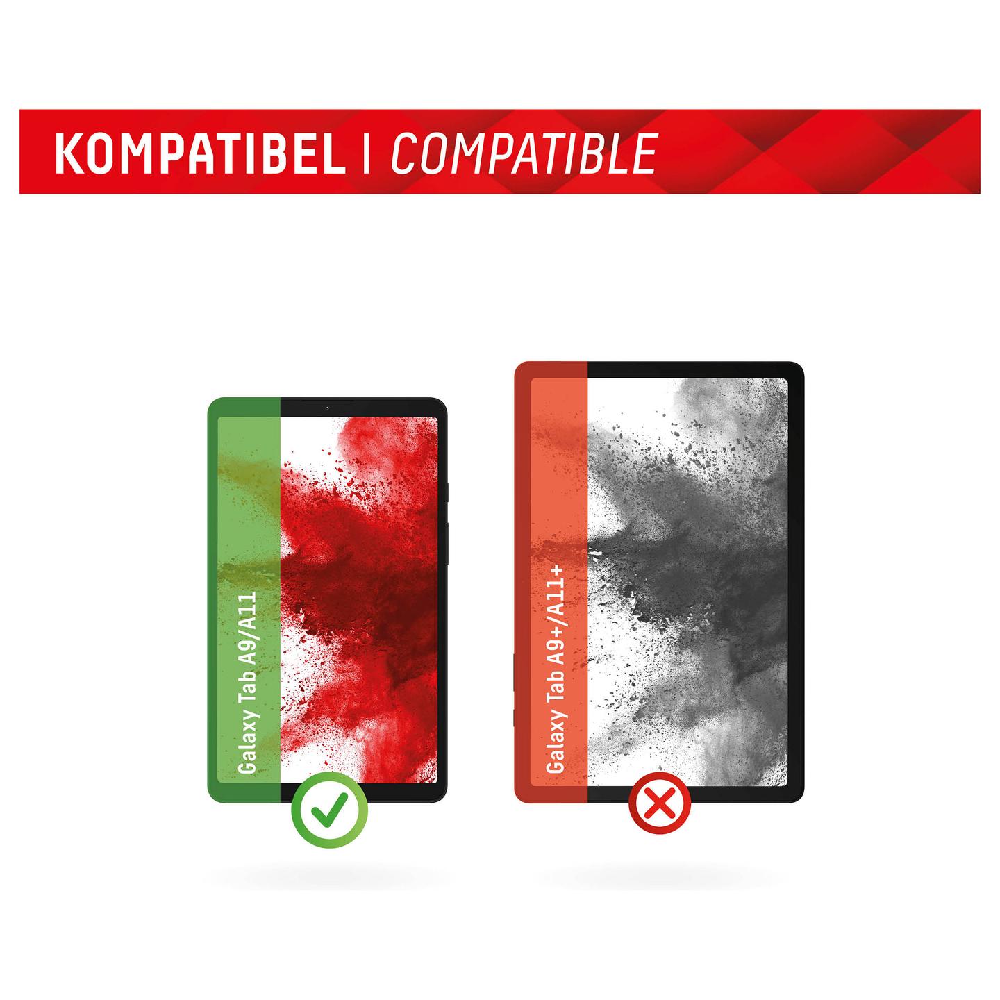 Mbrojtës të Ekranit DISPLEX 01937, Samsung Galaxy Tab A9/A11, 9H - Transparent - 5
