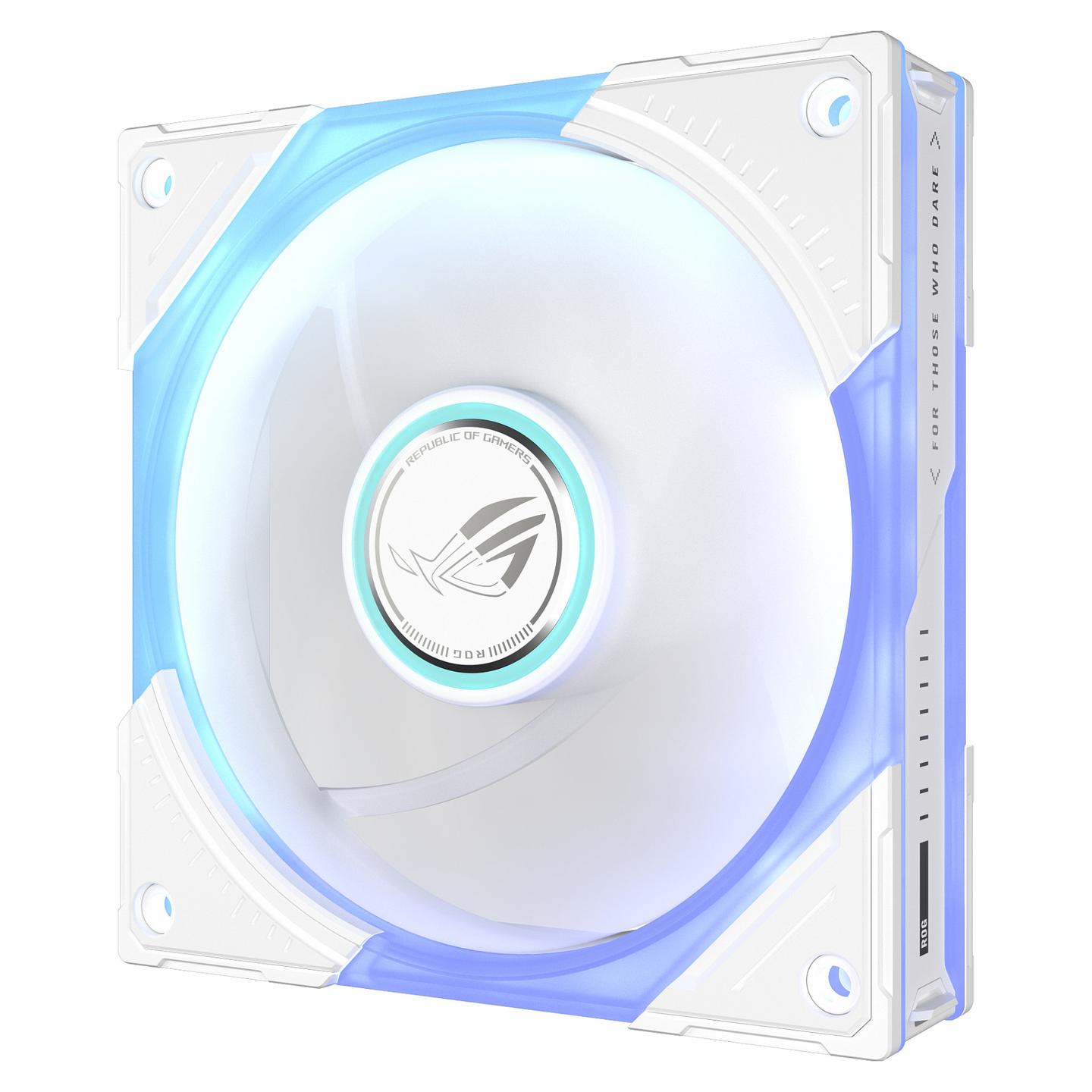FtohĂ«s pĂ«r KasĂ« ASUS ROG Eurux GR120 / 120mm / 2200 RPM / PWM / ARGB / 3 CopĂ« â BardhĂ« - 9