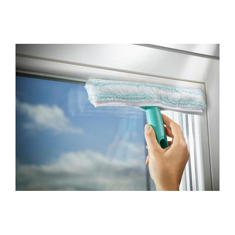 Pastrues Xhamash LEIFHEIT Dry & Clean / Set / 28 + 17 cm / 38 Min - Bardhë/Gjelbër - 5