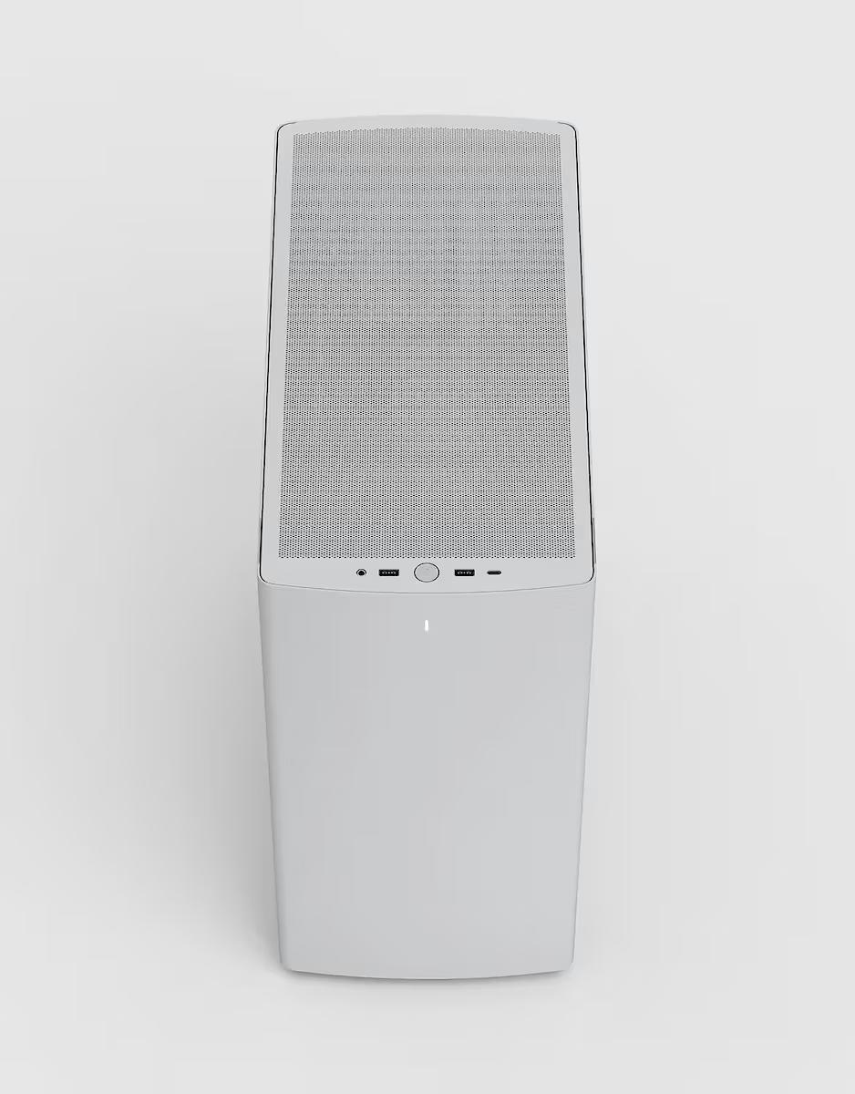 Kasë Fractal Design Define One, Mid-Tower, ATX, 3x Momentum 14, USB Type-C 20Gbps - Bardhë - 2