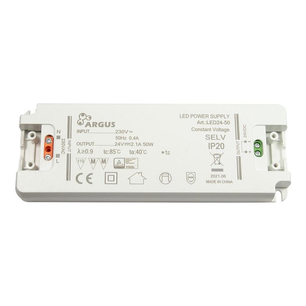 Furnizues energjie për LED Inter-Tech LED24-50, 50W, 24V, 2100mA, IP20 - 3