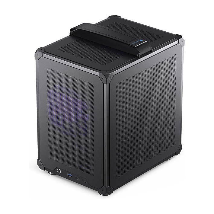 Kasë PC JONSBO C6 Handle / Mini Tower / Micro-ATX / Mini-ITX / Mesh - Zezë - 17